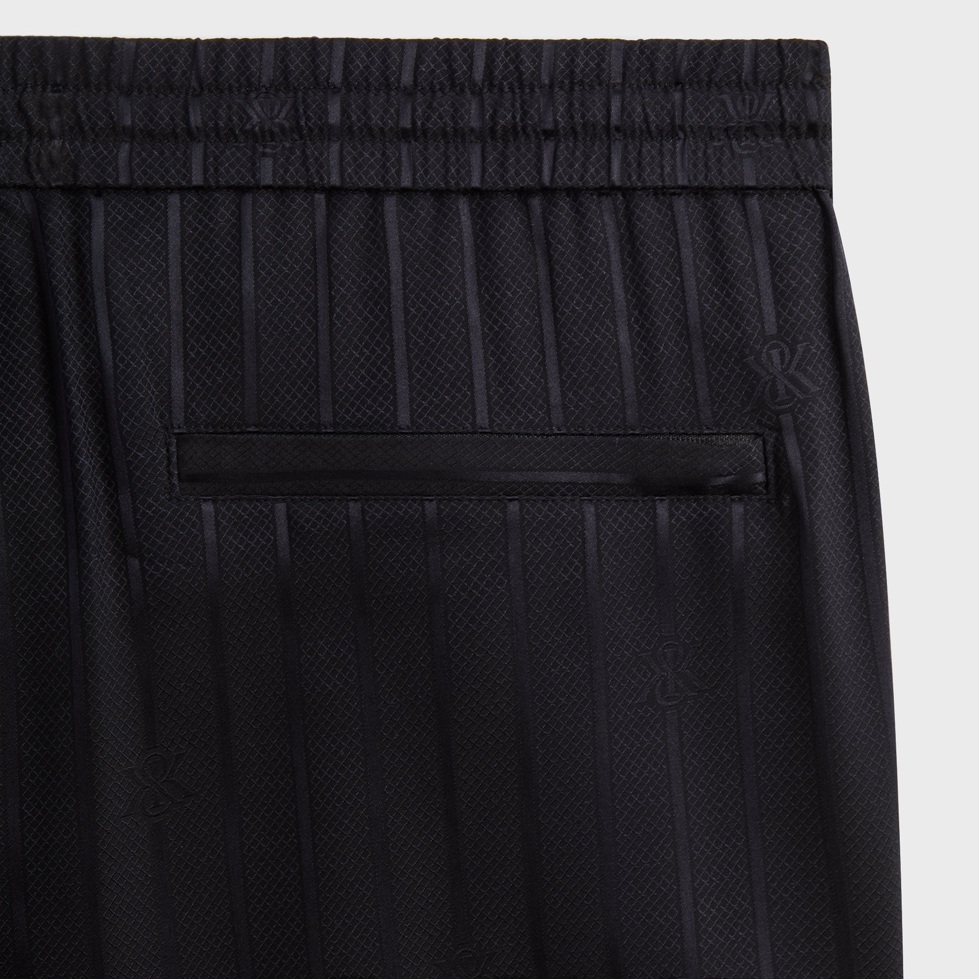 Kith Crest Logo Kylan Pull On Short - Black | Kith Black