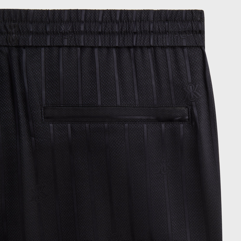 Kith Crest Logo Kylan Pull On Short - Black | Kith Black