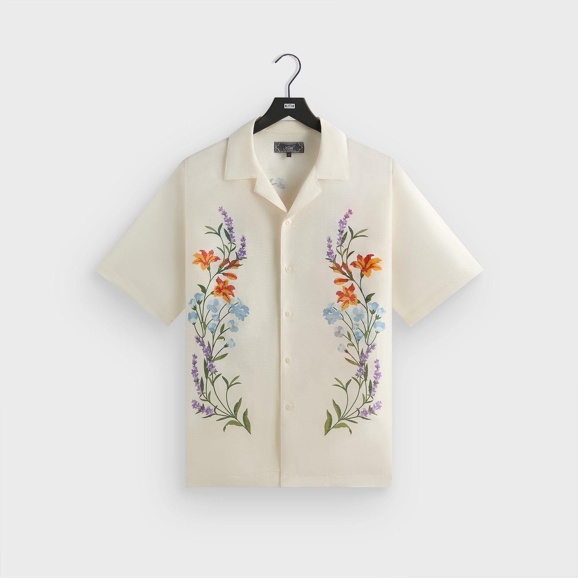 Kith Linen Thompson Camp Collar Shirt - Sandrift | Kith Sandrift