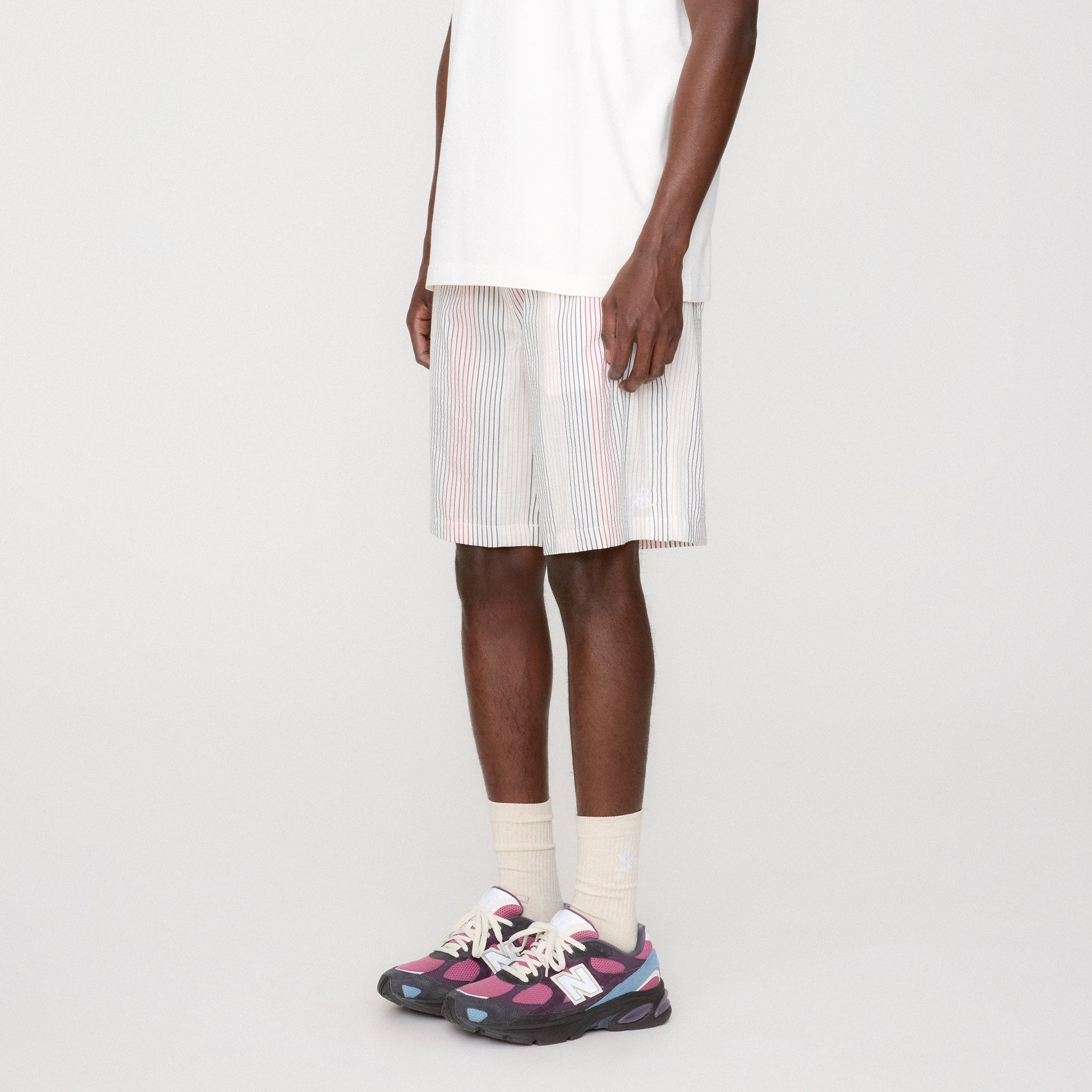 Kith Seersucker Lewis Short - White | Kith White
