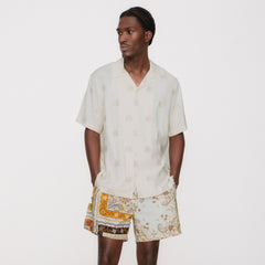 Kith Panelled Bandana Ashton Swim Short - Sandrift | Kith Sandrift