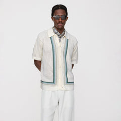 Kith Thompson Crochet Buttondown - Waffle | Kith Waffle