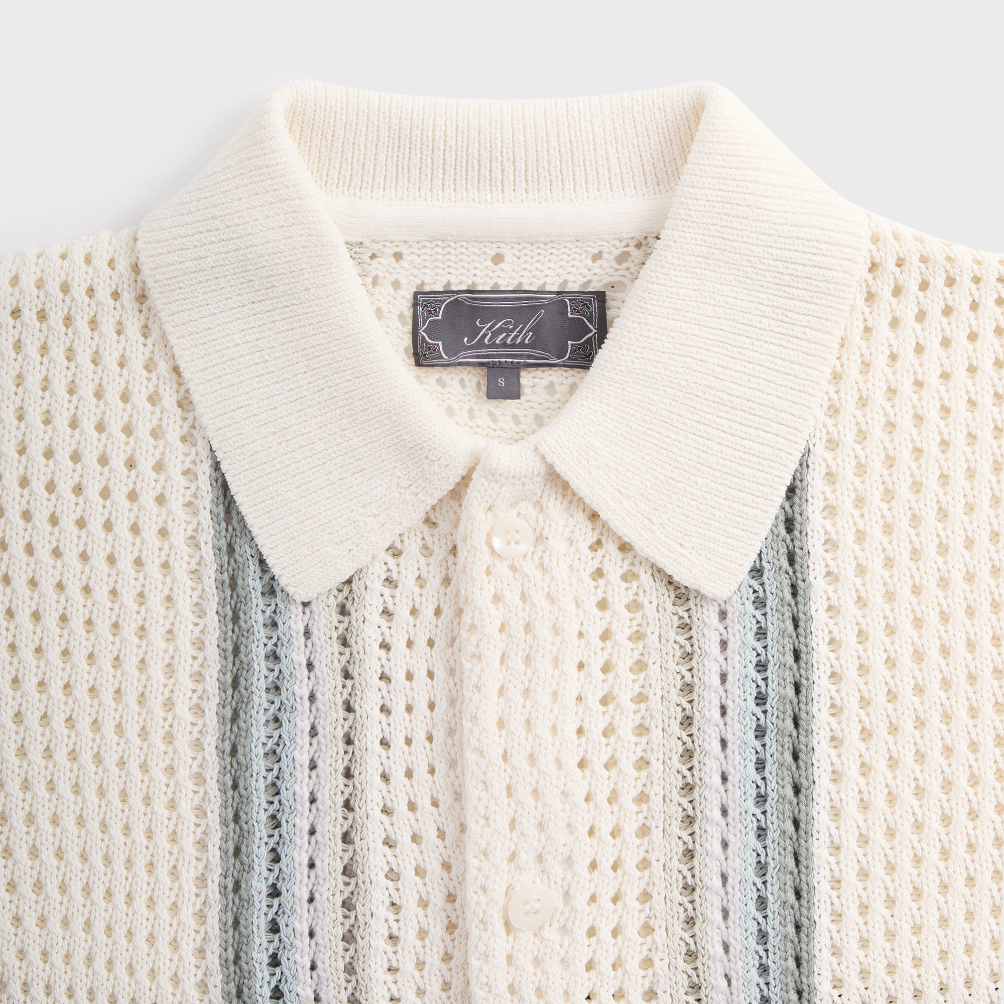 Kith Thompson Crochet Buttondown - Waffle | Kith Waffle