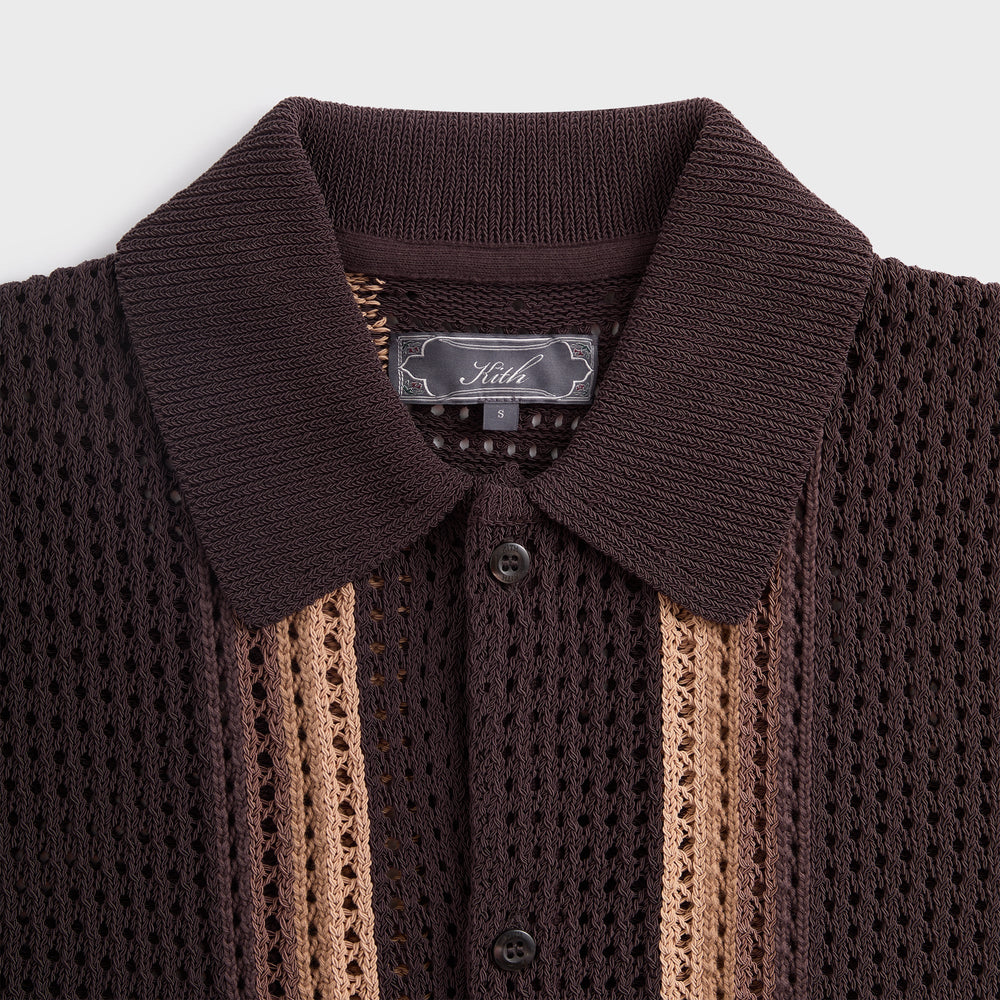 Kith Thompson Crochet Buttondown - Kindling | Kith Kindling