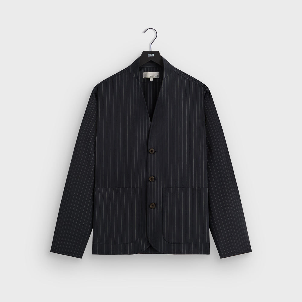&Kin Tropical Wool Zac Blazer - Admiral | Kith Admiral