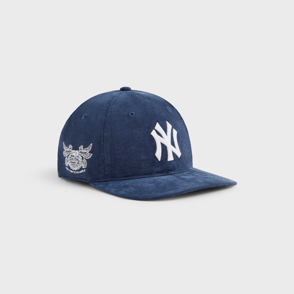 Kith & '47 for the New York Yankees Cupro Linen Franchise LS - Nocturn | Kith Nocturnal