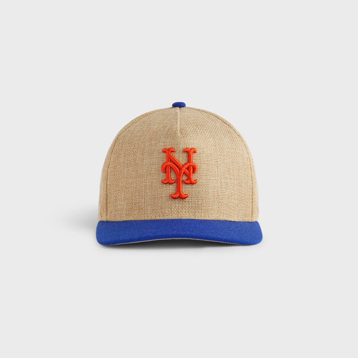 Kith & New Era for the New York Mets Raffia 49FORTY Snapback - Natural | Kith Natural
