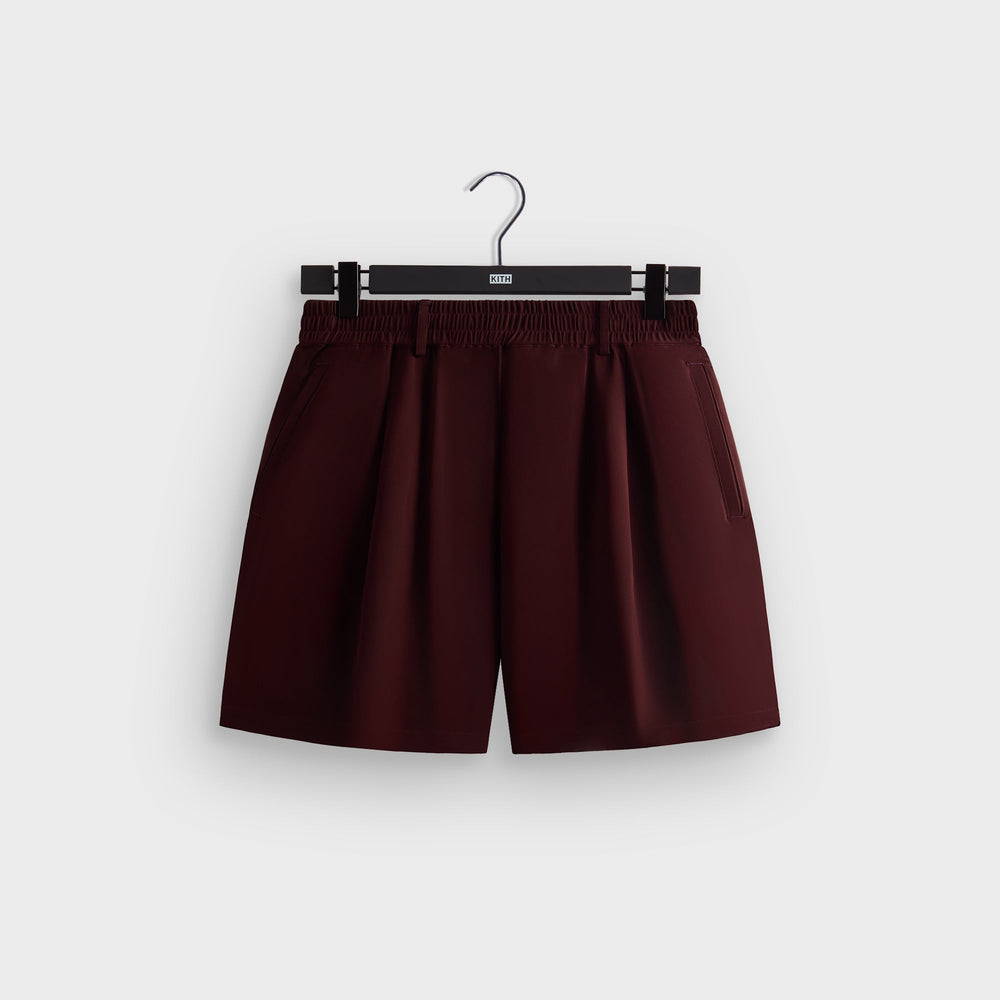Kith Double Crepe Jude Short - Rich | Kith Rich
