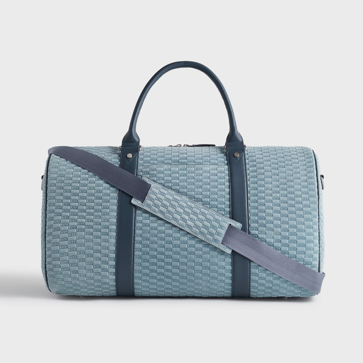 Kith Monogram Suede Duffle Bag - Mist | Kith Mist