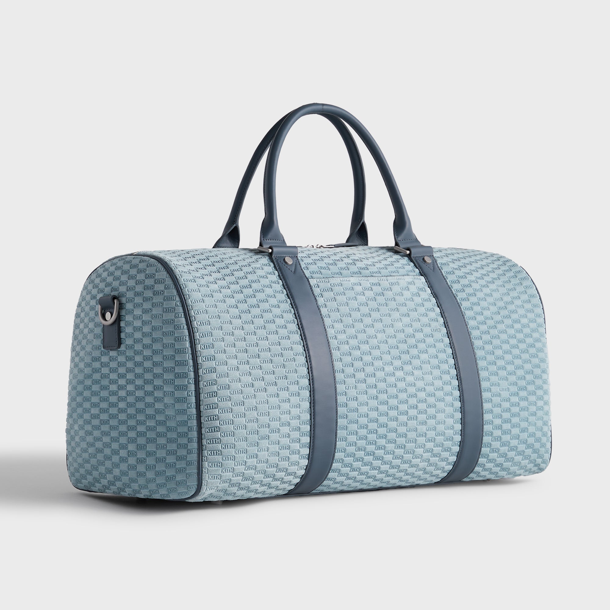Kith Monogram Suede Duffle Bag - Mist | Kith Mist