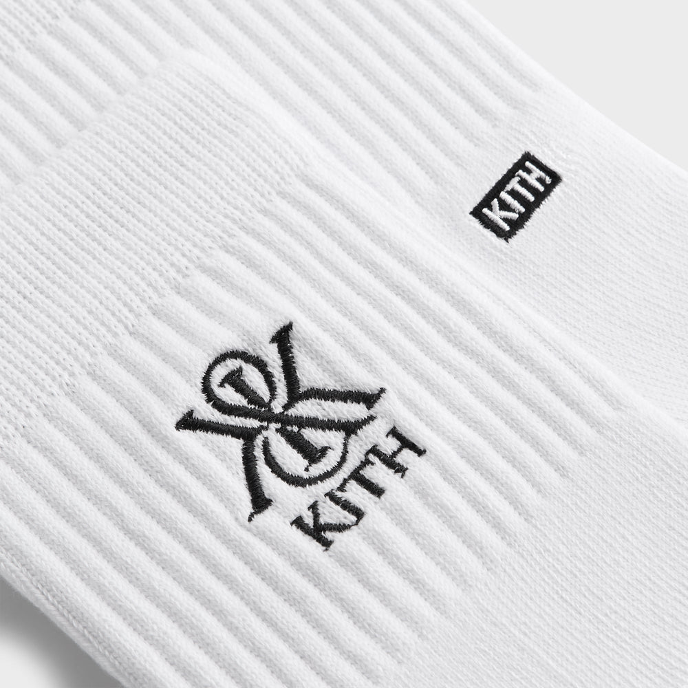 Kith 3-Pack Crest Mid Crew Socks - Multi | Kith Multi