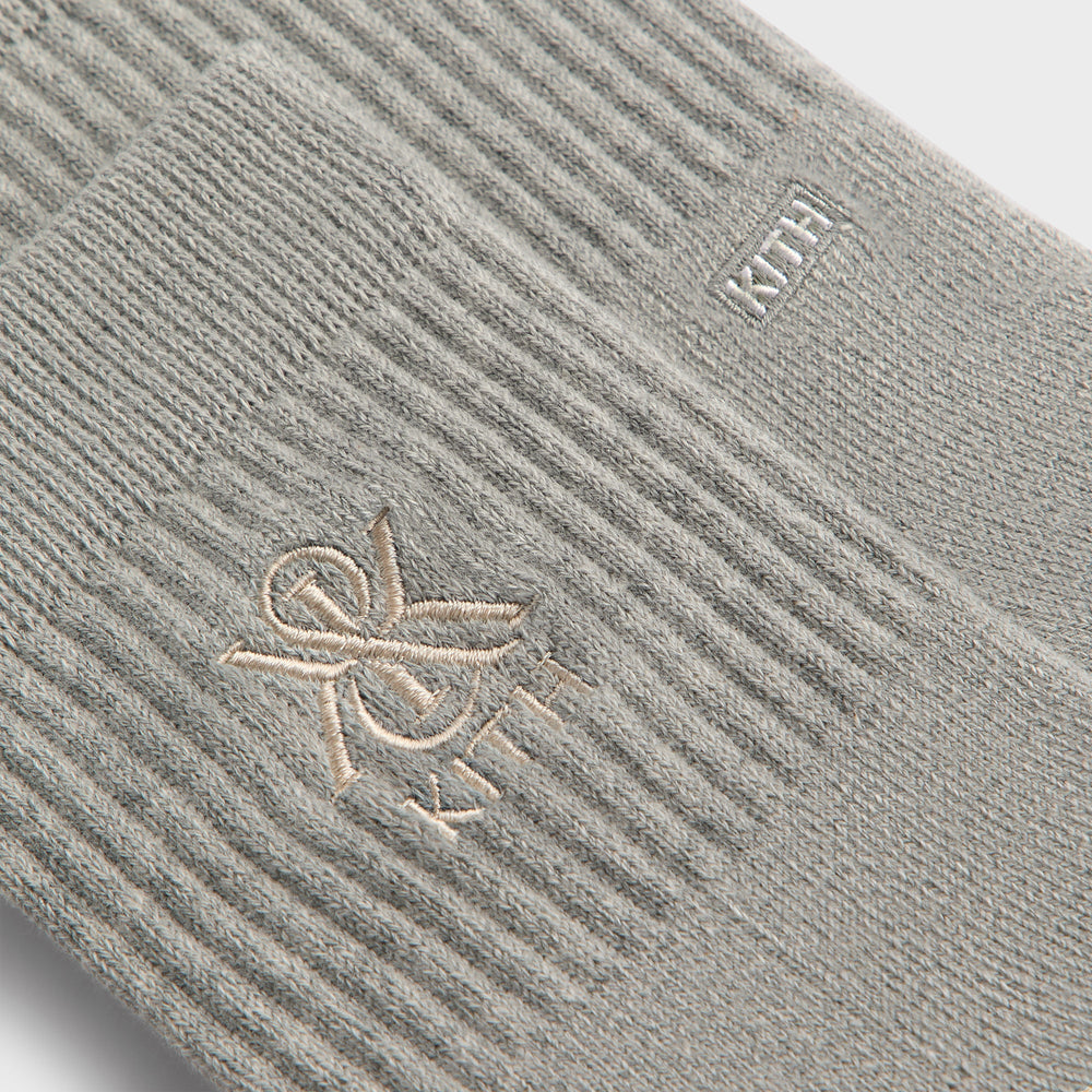Kith 3-Pack Crest Mid Crew Socks - Multi | Kith Multi