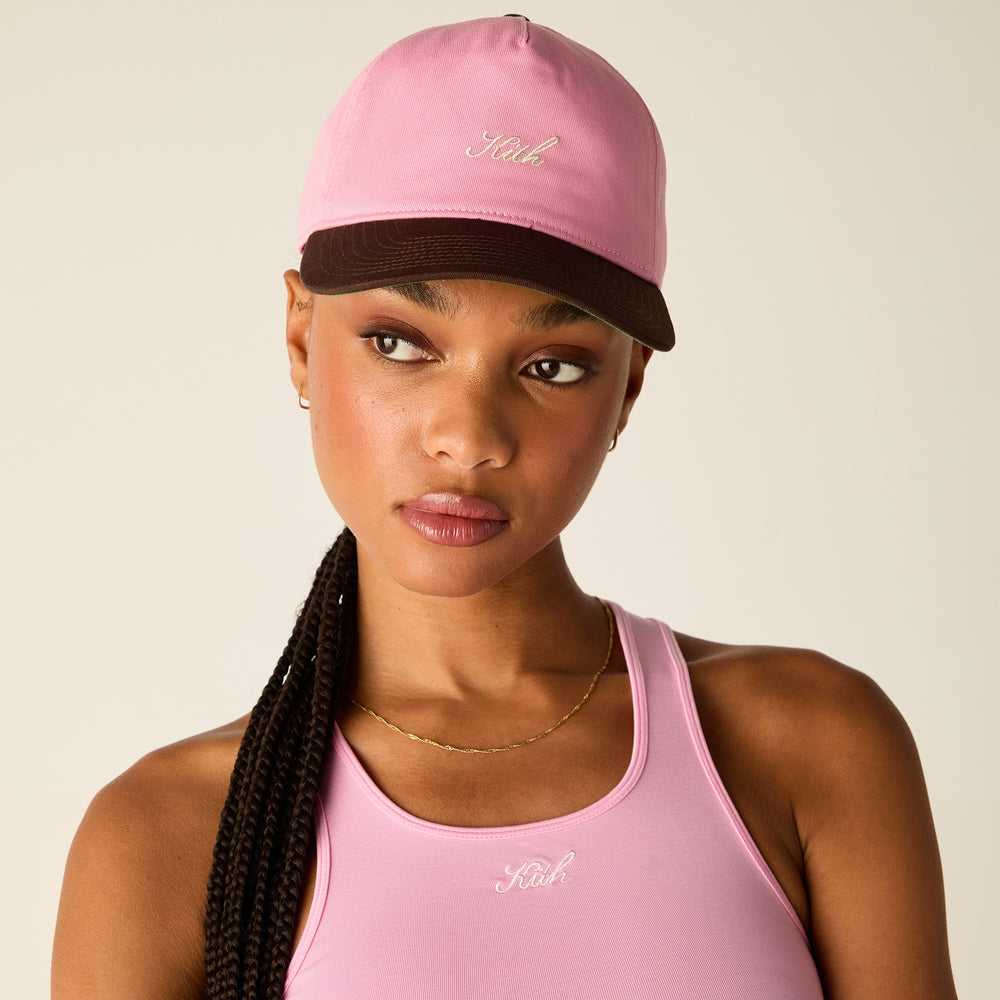 Kith Women Two-Tone Cotton Twill Pinch Crown Cap - Bubble | Kith Bubble