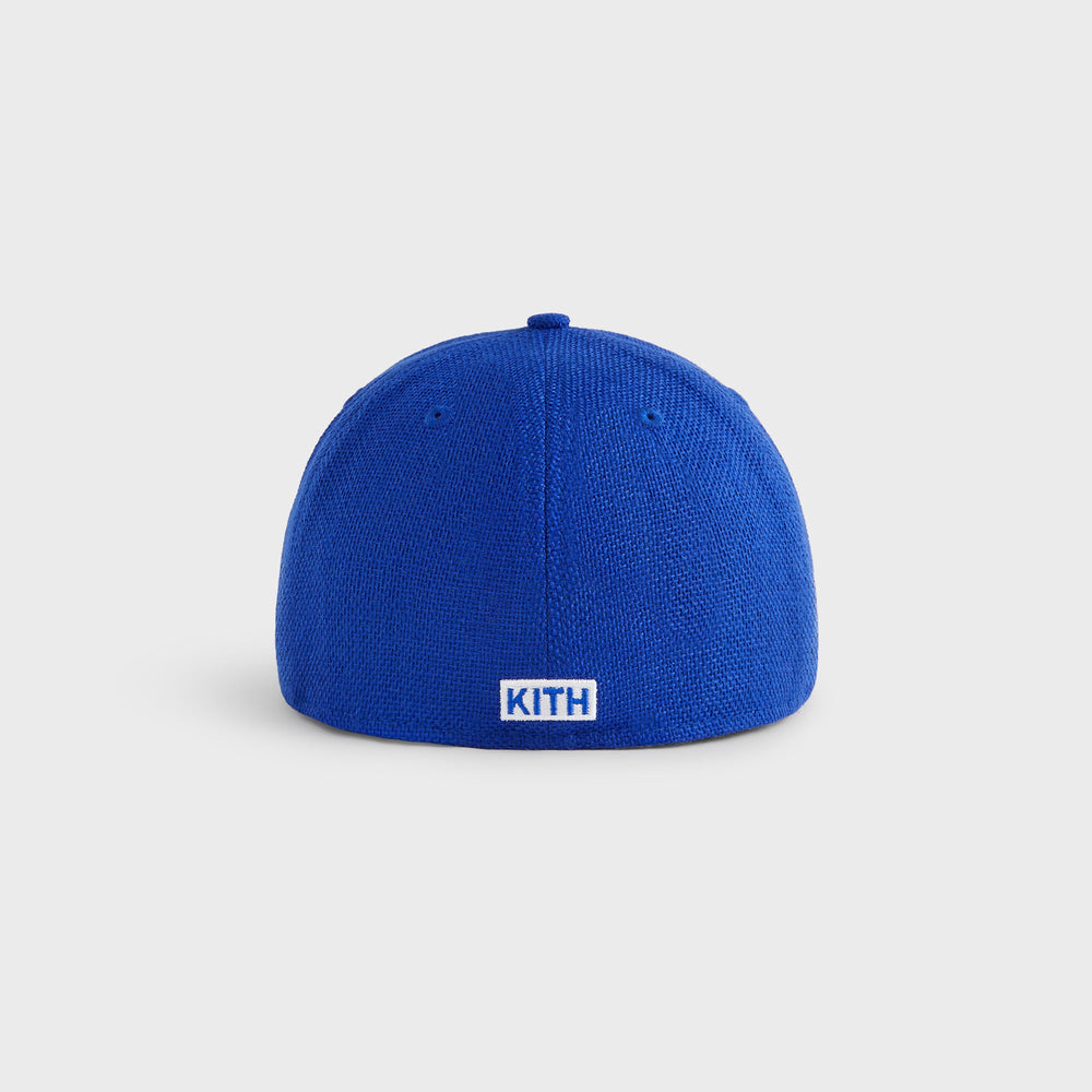 Kith & New Era for the New York Mets Raffia Low Profile 59FIFTY Fitted | Kith Royal