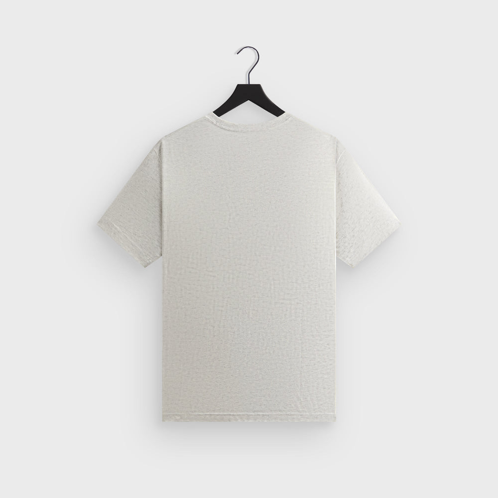 &Kin Pima Jersey Short Sleeve Heathrow Tee - Light Heather Grey | Kith Light Heather Grey