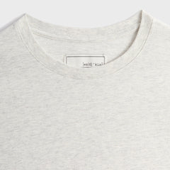 &Kin Pima Jersey Short Sleeve Heathrow Tee - Light Heather Grey | Kith Light Heather Grey