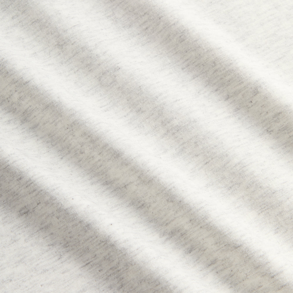 &Kin Pima Jersey Short Sleeve Heathrow Tee - Light Heather Grey | Kith Light Heather Grey