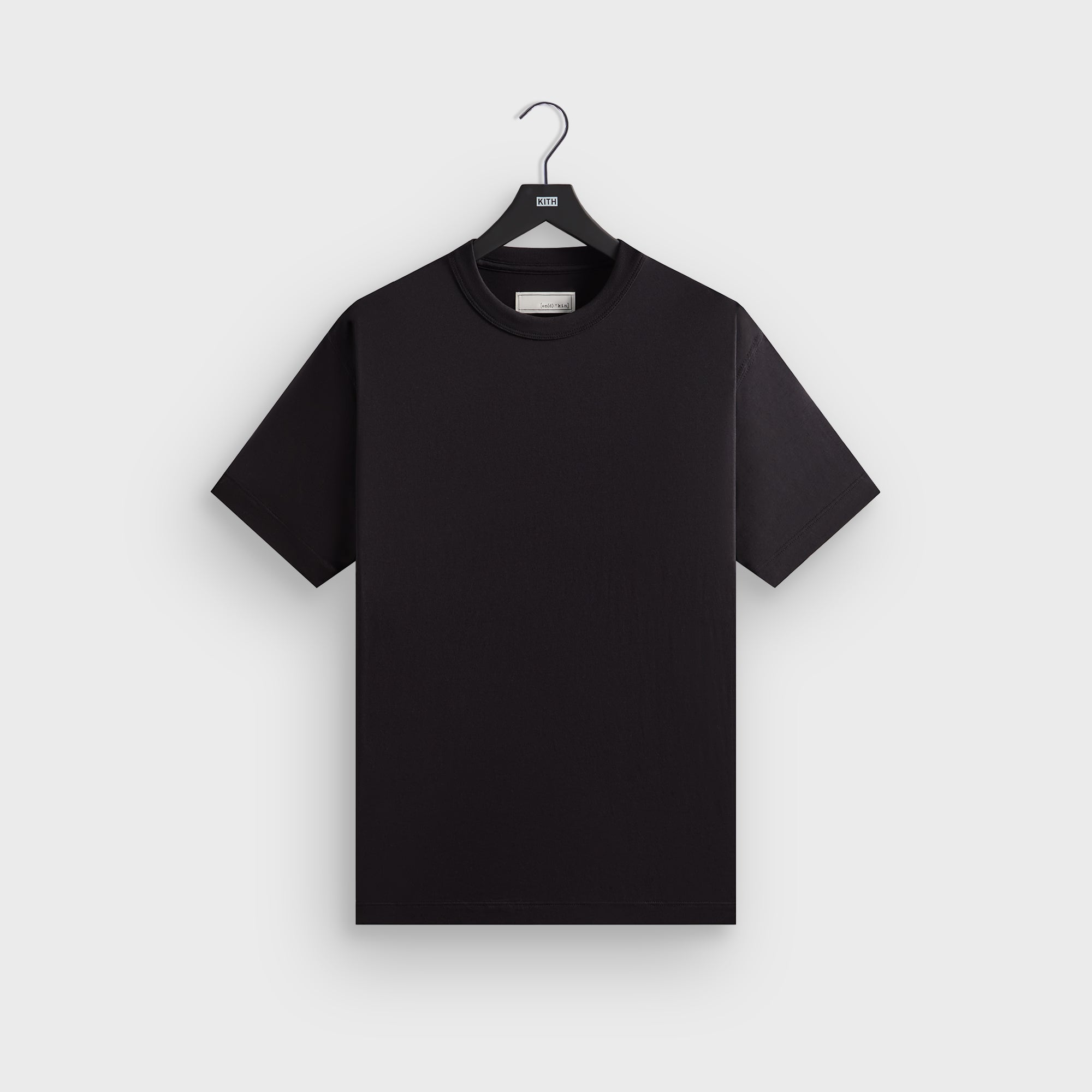 &Kin Pima Jersey Alex Boxy Tee - Black | Kith Black