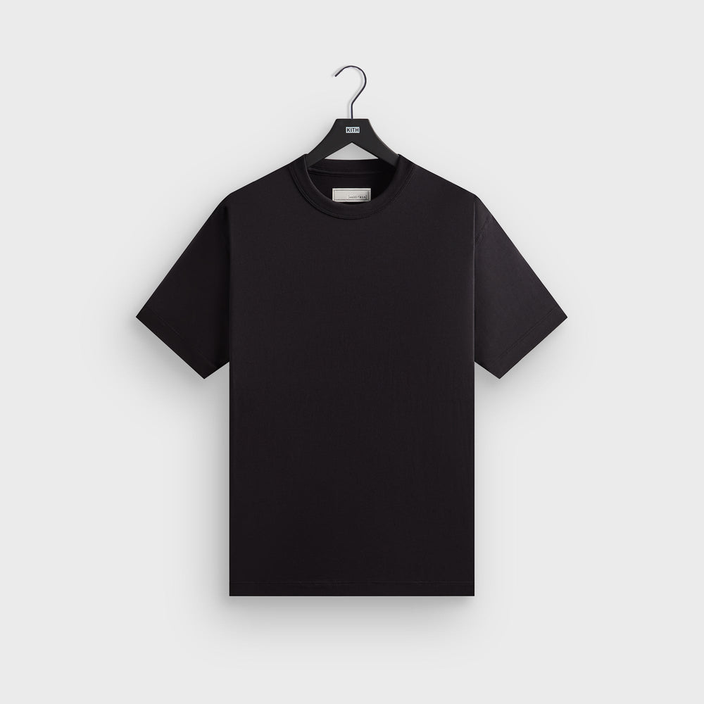 &Kin Pima Jersey Alex Boxy Tee - Black | Kith Black