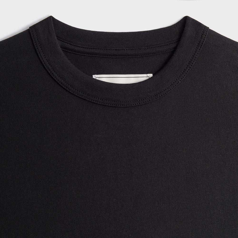&Kin Pima Jersey Alex Boxy Tee - Black | Kith Black