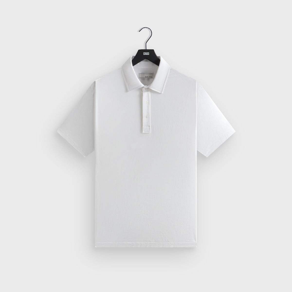 &Kin Pima Jersey Short Sleeve Heathrow Polo - White | Kith White