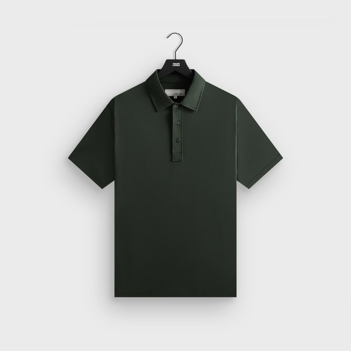 &Kin Pima Jersey Short Sleeve Heathrow Polo - Taiga | Kith Taiga
