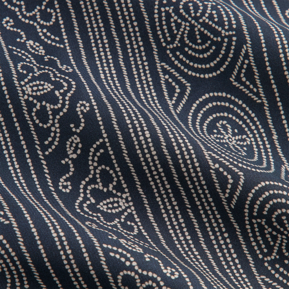 &Kin Batik Stripe Pleated Ari Trouser - Nocturnal | Kith Nocturnal