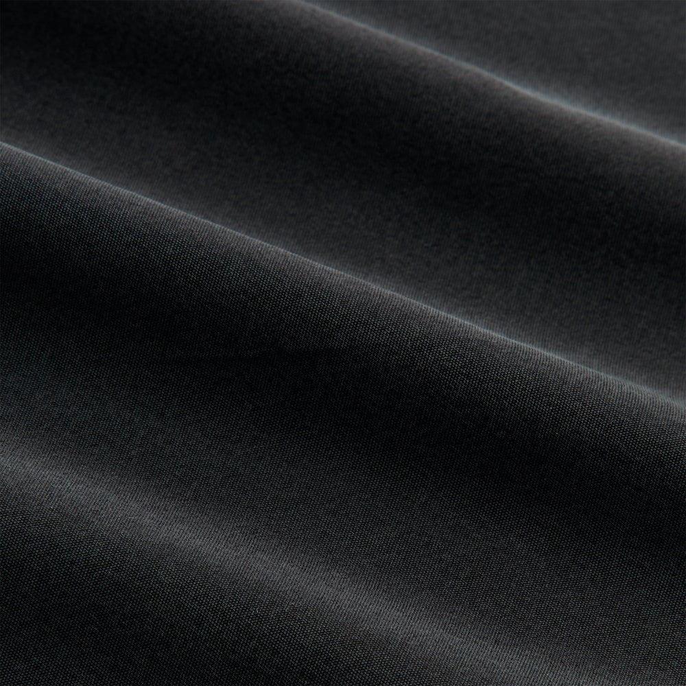 &Kin Silk Habotai Beckham Buttondown - Black | Kith Black