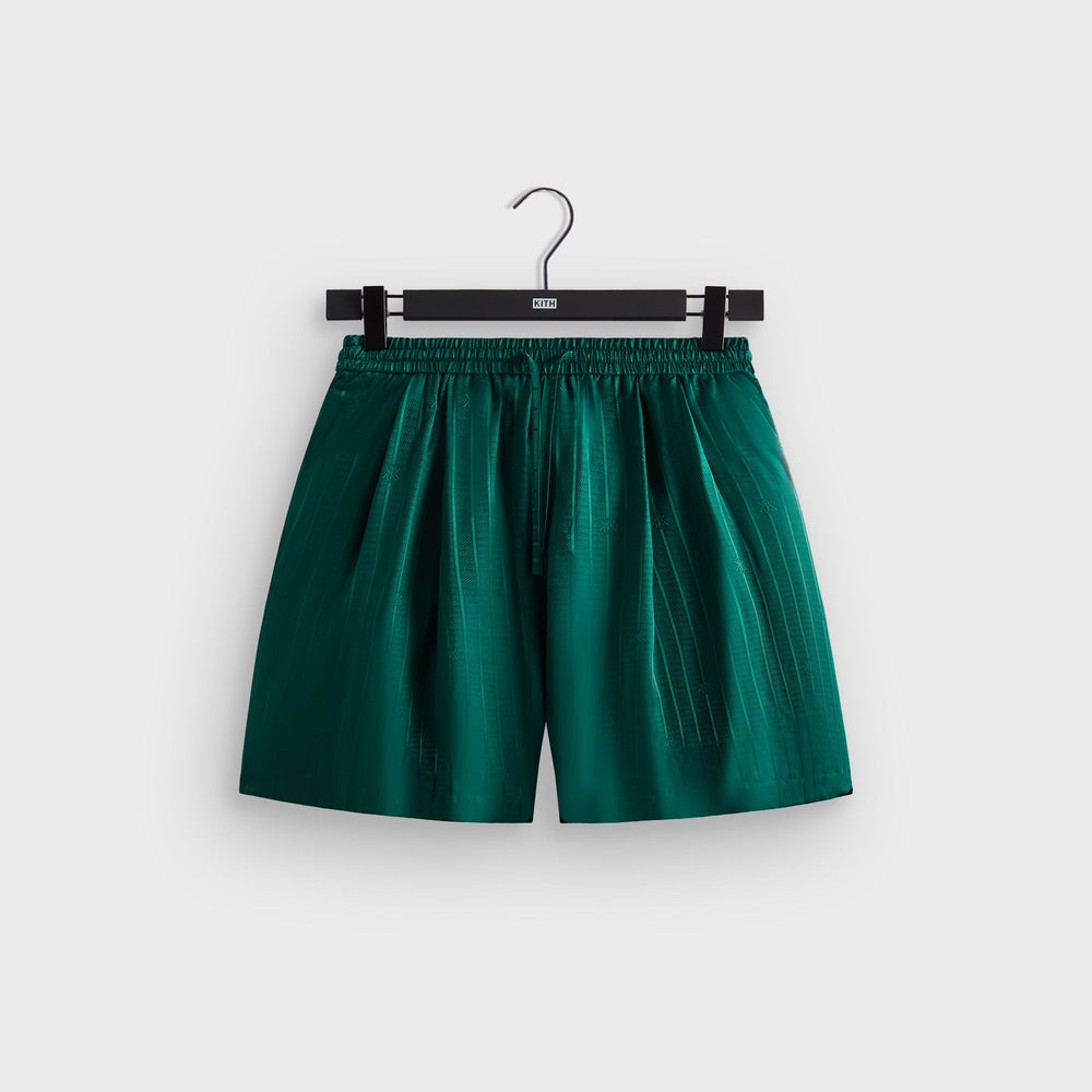 Kith Crest Logo Kylan Pull On Short - Fairway | Kith Fairway