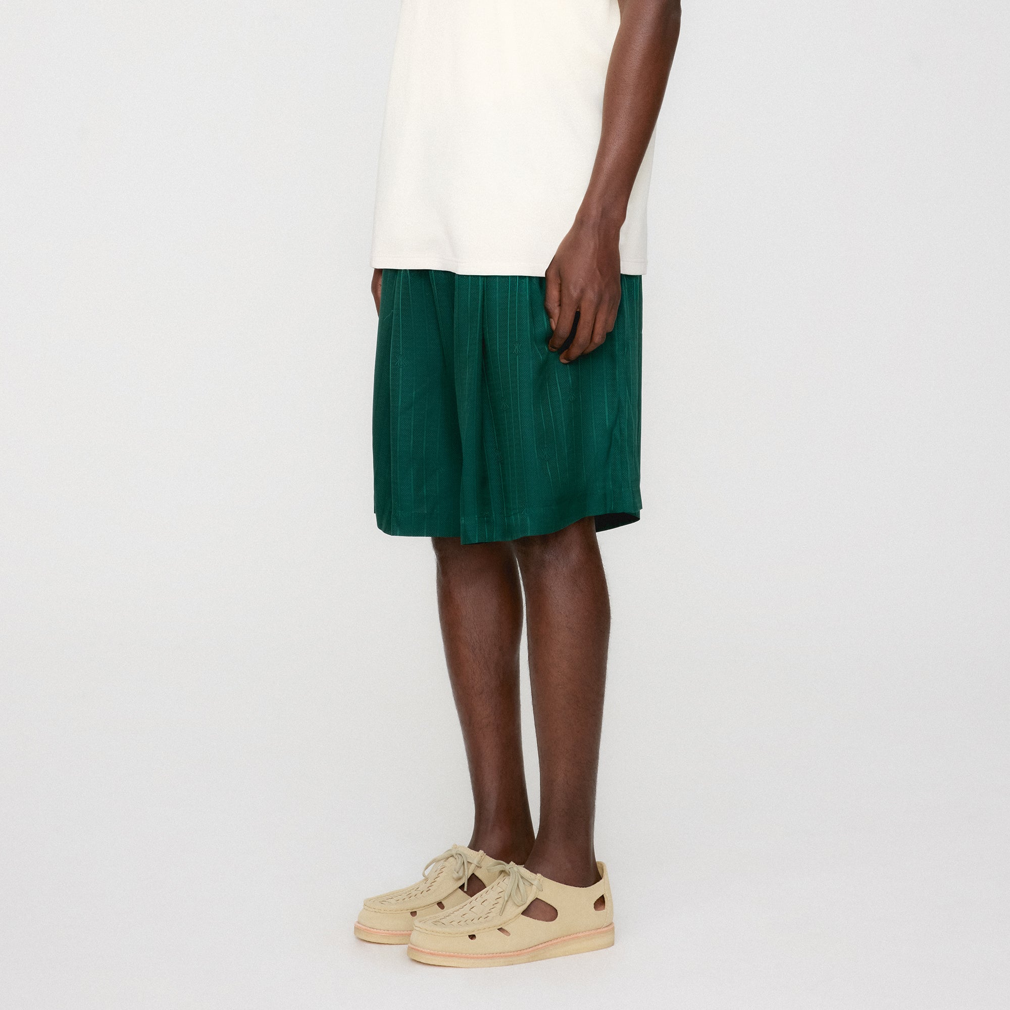 Kith Crest Logo Kylan Pull On Short - Fairway | Kith Fairway