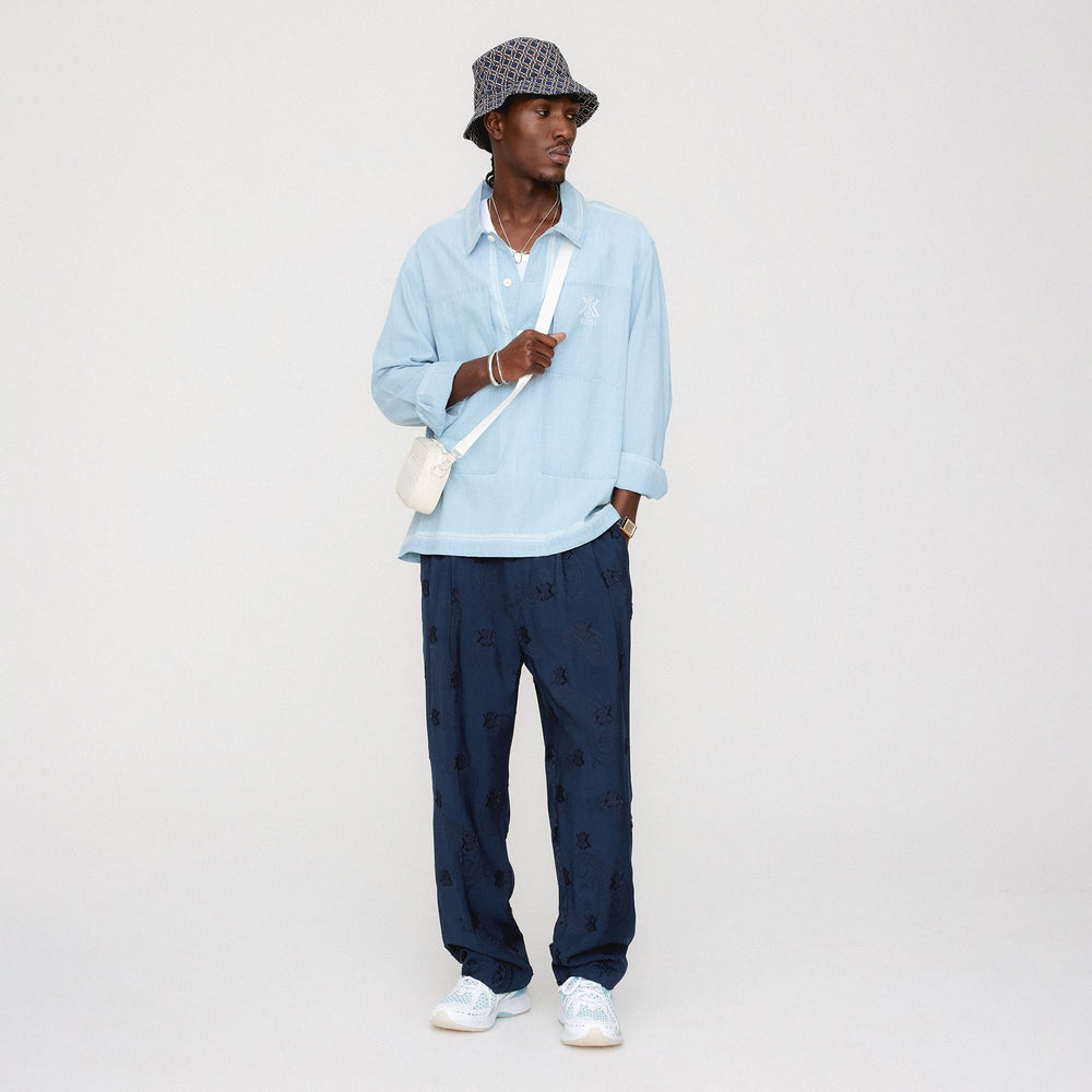 Kith Kylan Pleated Trouser - Nocturnal | Kith Nocturnal
