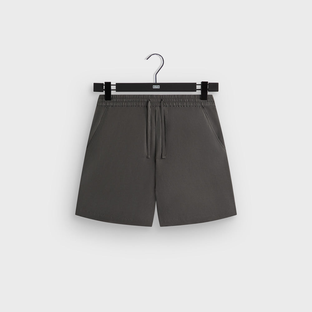 &Kin Silk Habotai Cedar Short - Somber | Kith Somber
