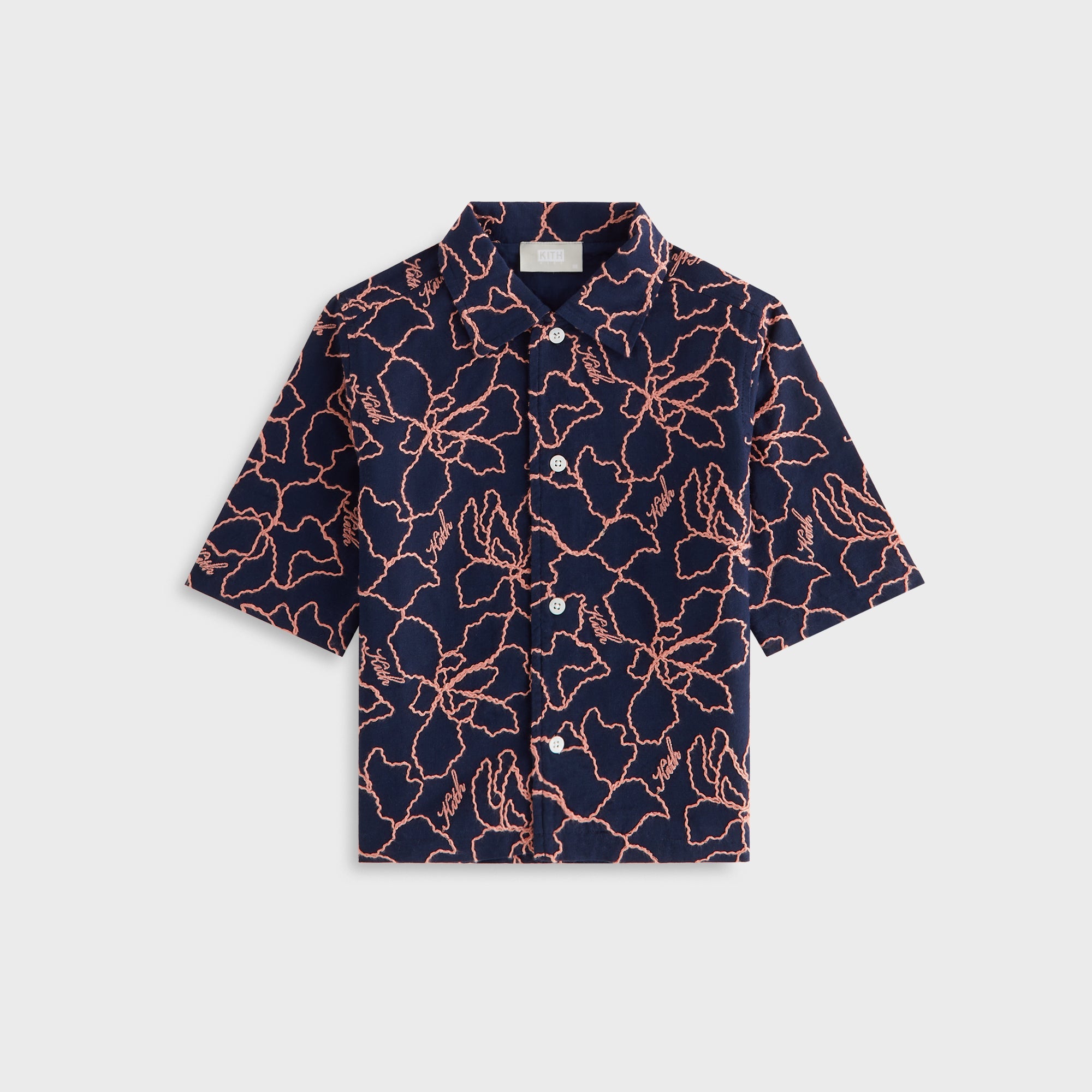Kith Kids Iris Bennet Camp Shirt - Nocturnal | Kith Nocturnal