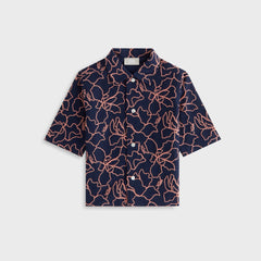 Kith Kids Iris Bennet Camp Shirt - Nocturnal | Kith Nocturnal