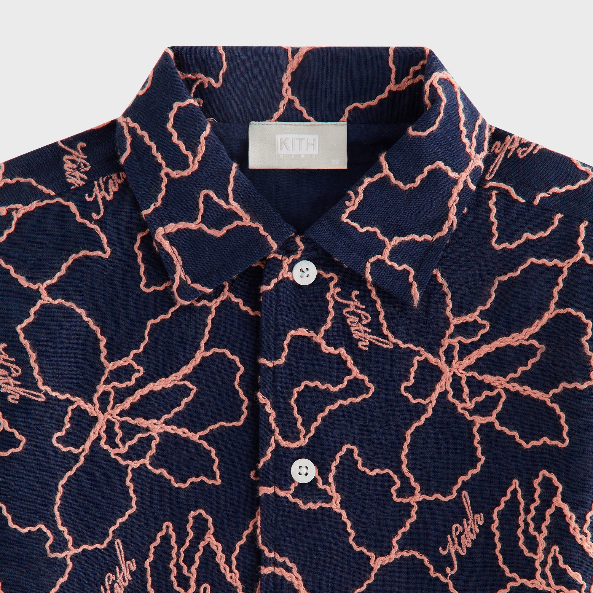 Kith Kids Iris Bennet Camp Shirt - Nocturnal | Kith Nocturnal