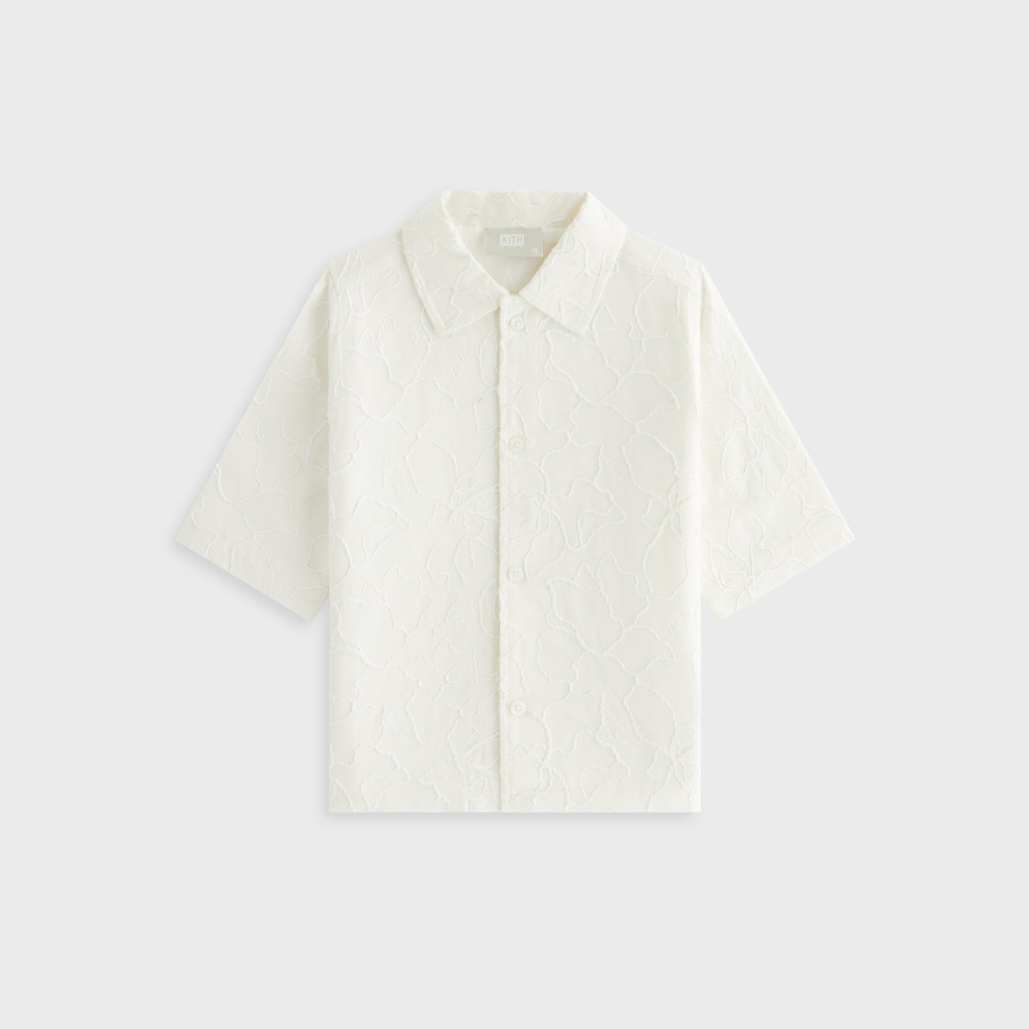 Kith Kids Iris Bennet Camp Shirt - Sandrift | Kith Sandrift