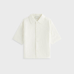 Kith Kids Iris Bennet Camp Shirt - Sandrift | Kith Sandrift