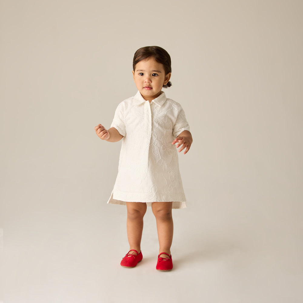 Kith Baby Iris Katya Dress - Sandrift | Kith Sandrift