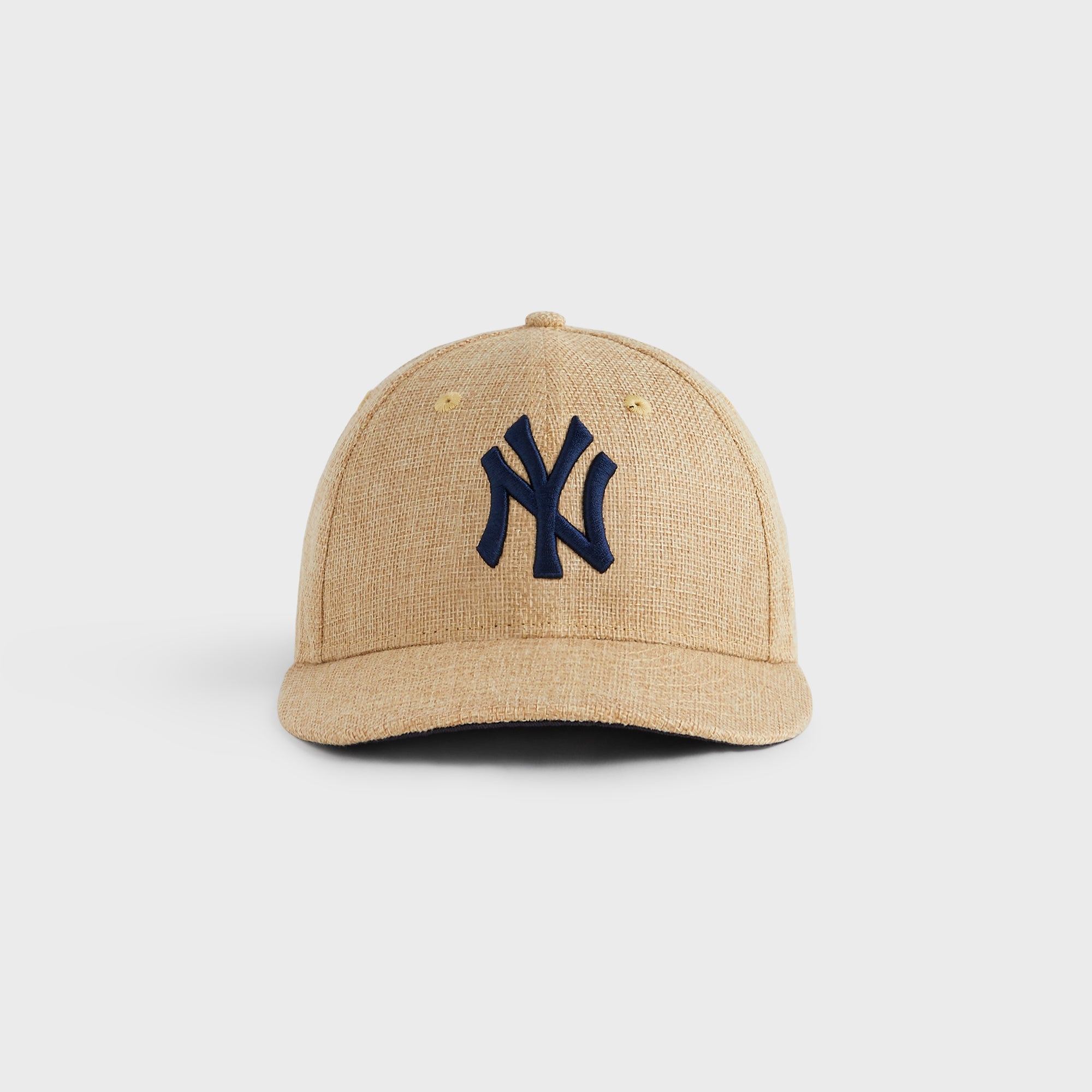 Kith & New Era for the New York Yankees Raffia Low Profile 59FIFTY Fit | Kith Natural