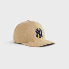Kith & New Era for the New York Yankees Raffia Low Profile 59FIFTY Fit | Kith Natural