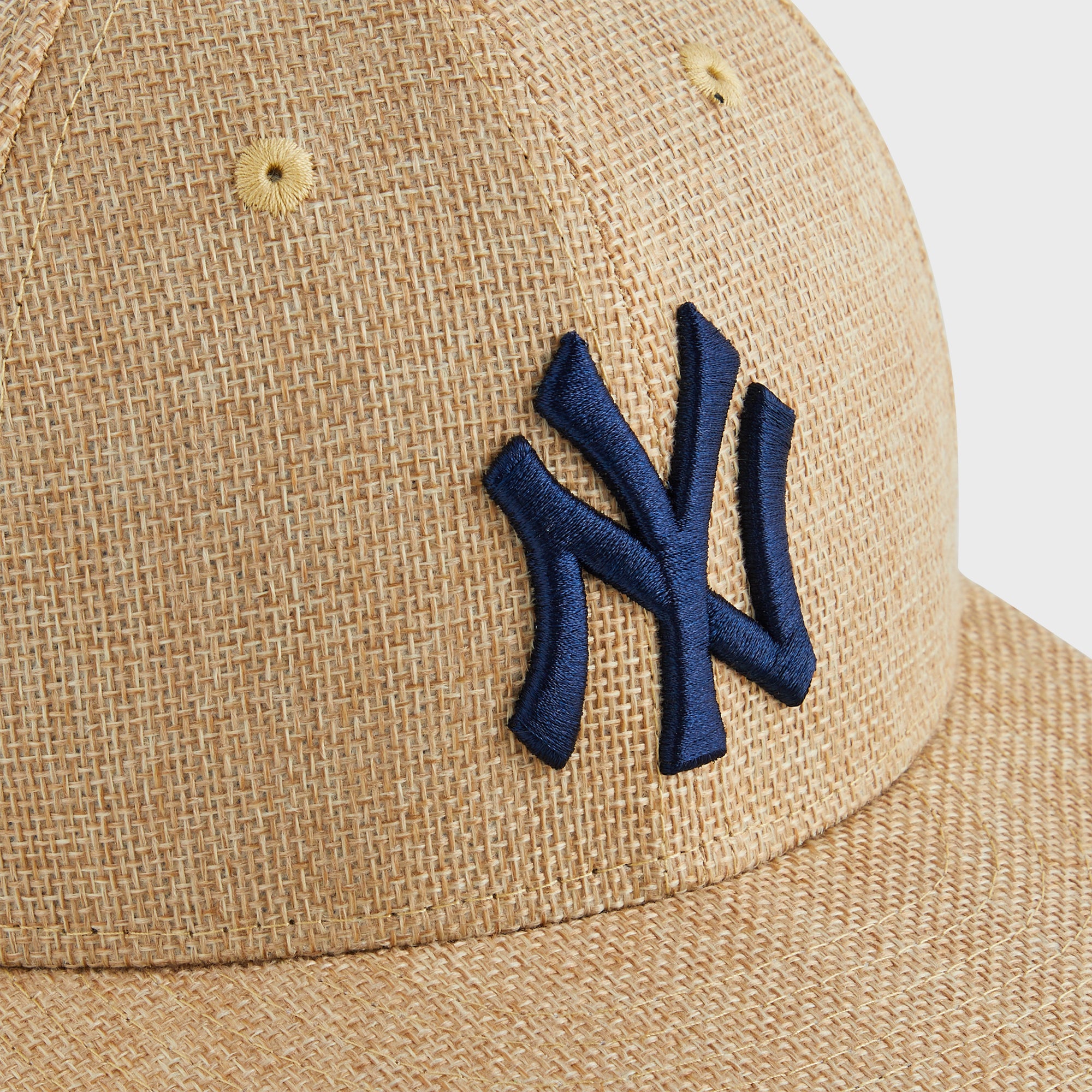 Kith & New Era for the New York Yankees Raffia Low Profile 59FIFTY Fit | Kith Natural