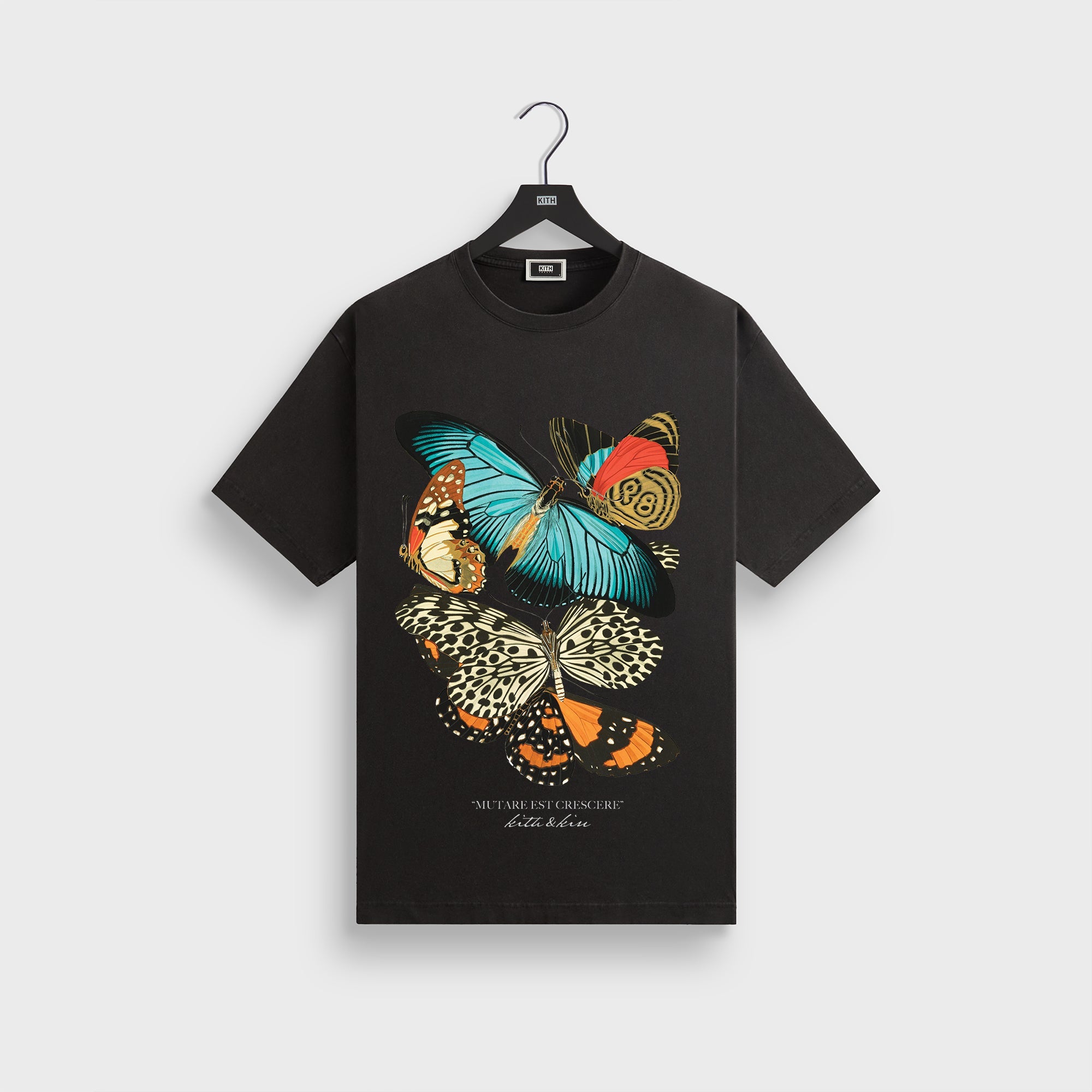Kith Butterfly Vintage Tee - Black | Kith Black