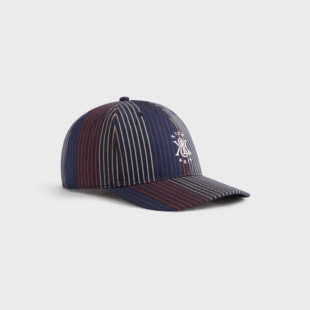 Kith Seersucker Aaron Classic Cap - Nocturnal | Kith Nocturnal