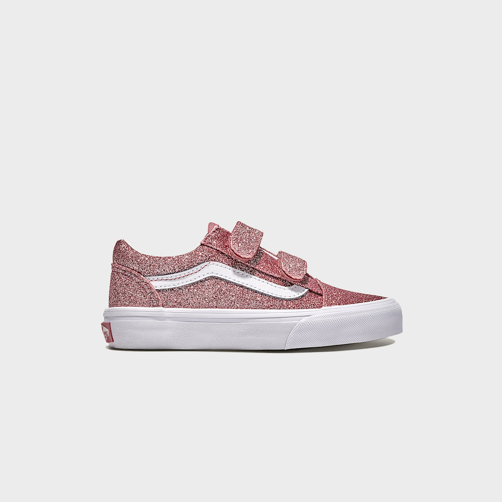 VANS PS Old Skool V Glitter - Rose Gold | Kith Rose Gold