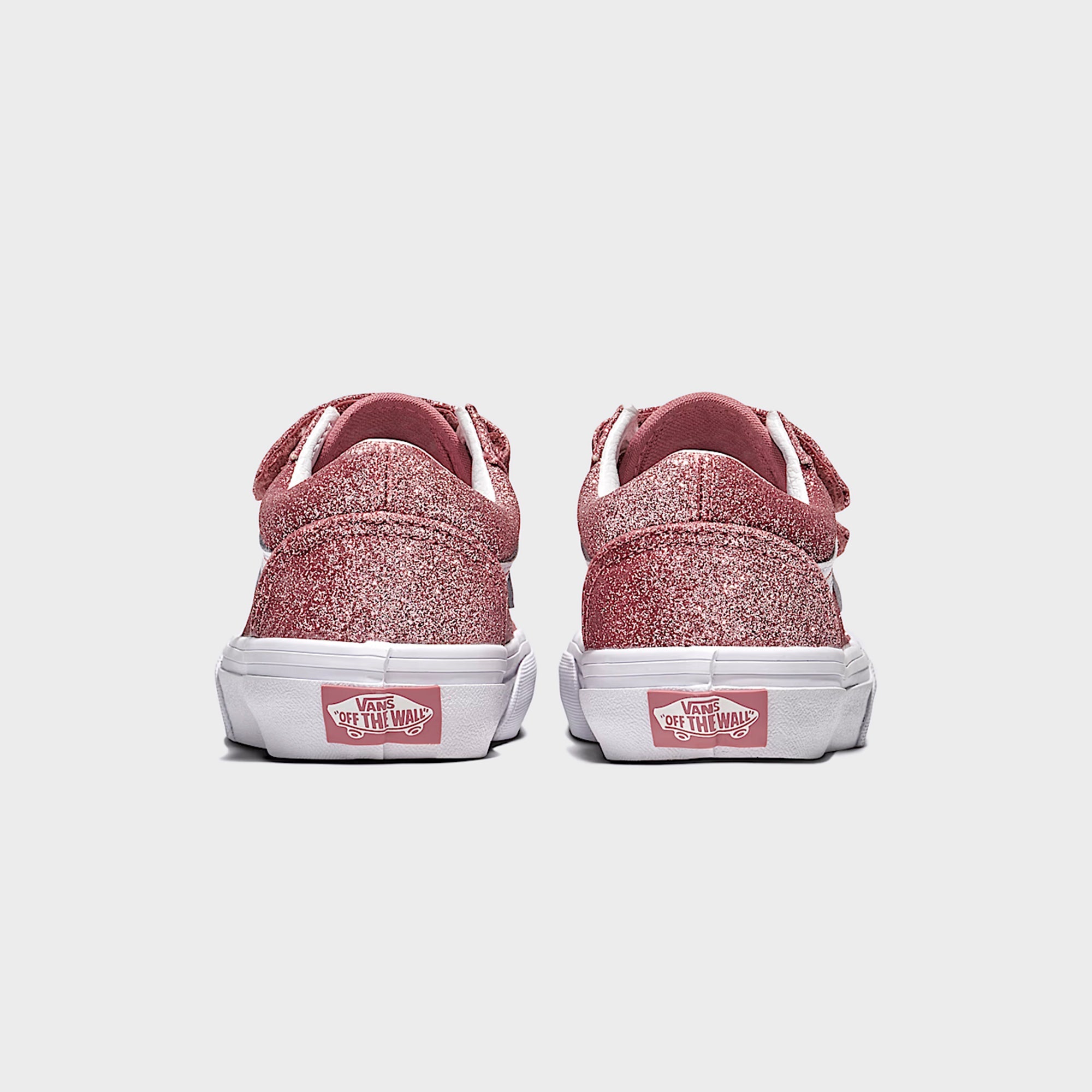 VANS PS Old Skool V Glitter - Rose Gold | Kith Rose Gold