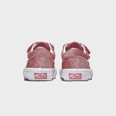 VANS PS Old Skool V Glitter - Rose Gold | Kith Rose Gold