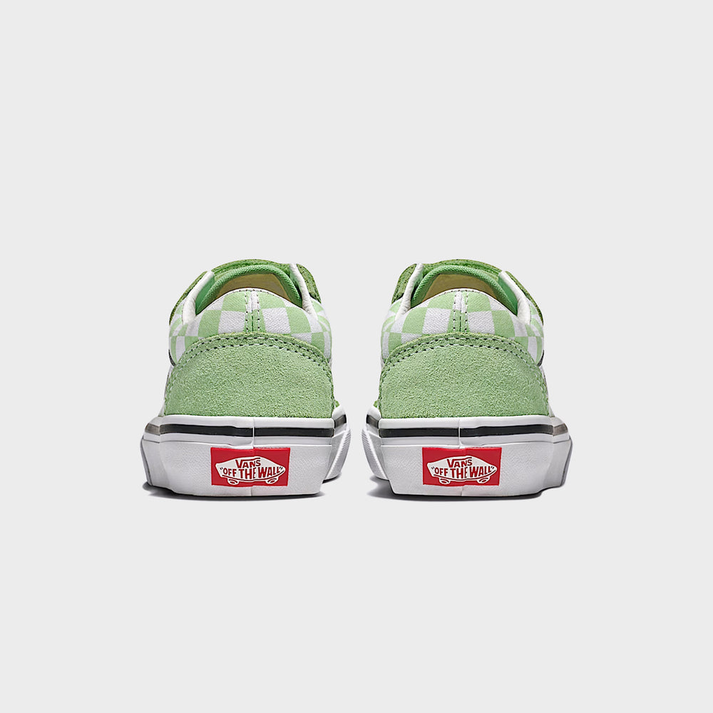 VANS GS Old Skool V Checkerboard - Pistachio Green | Kith Pistachio Green