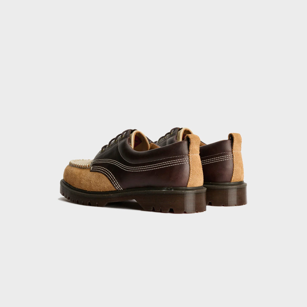 Dr. Martens WMNS Lowell 4 Eye - Light Tan / Multi | Kith Light Tan / Multi