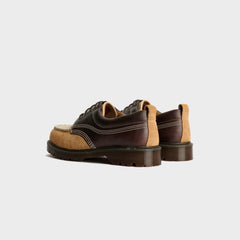 Dr. Martens WMNS Lowell 4 Eye - Light Tan / Multi | Kith Light Tan / Multi