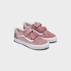 VANS TD Old Skool V Glitter - Rose Gold | Kith Rose Gold